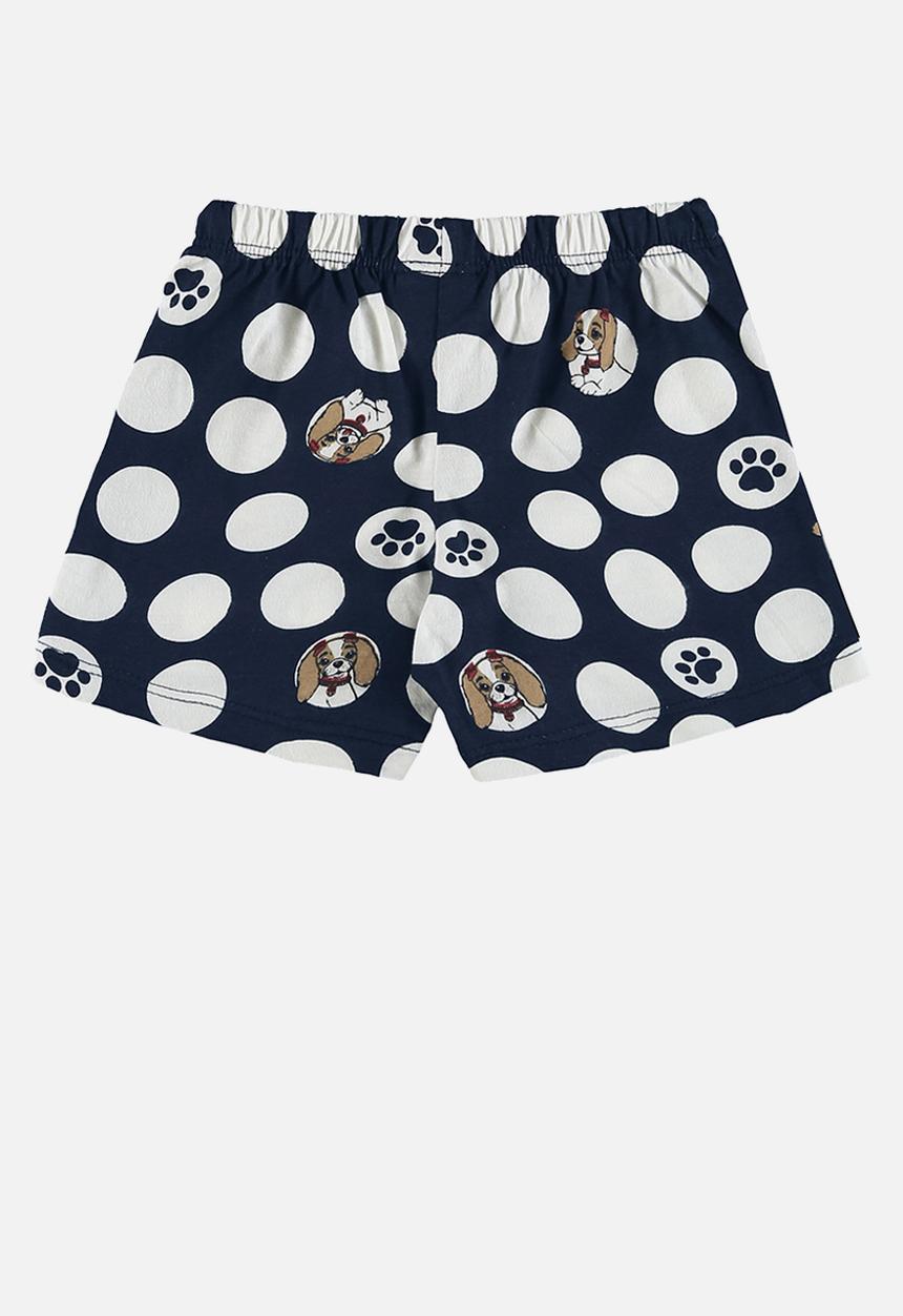 Bee Loop - Blouse and shorts-skirt set - grey & navy