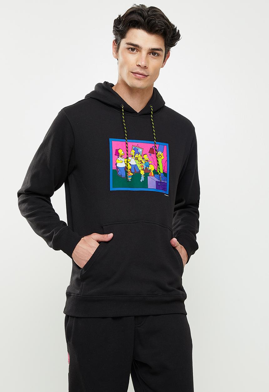 Billabong  - The Simpsons Couch Gag Pullover Hoodie - black