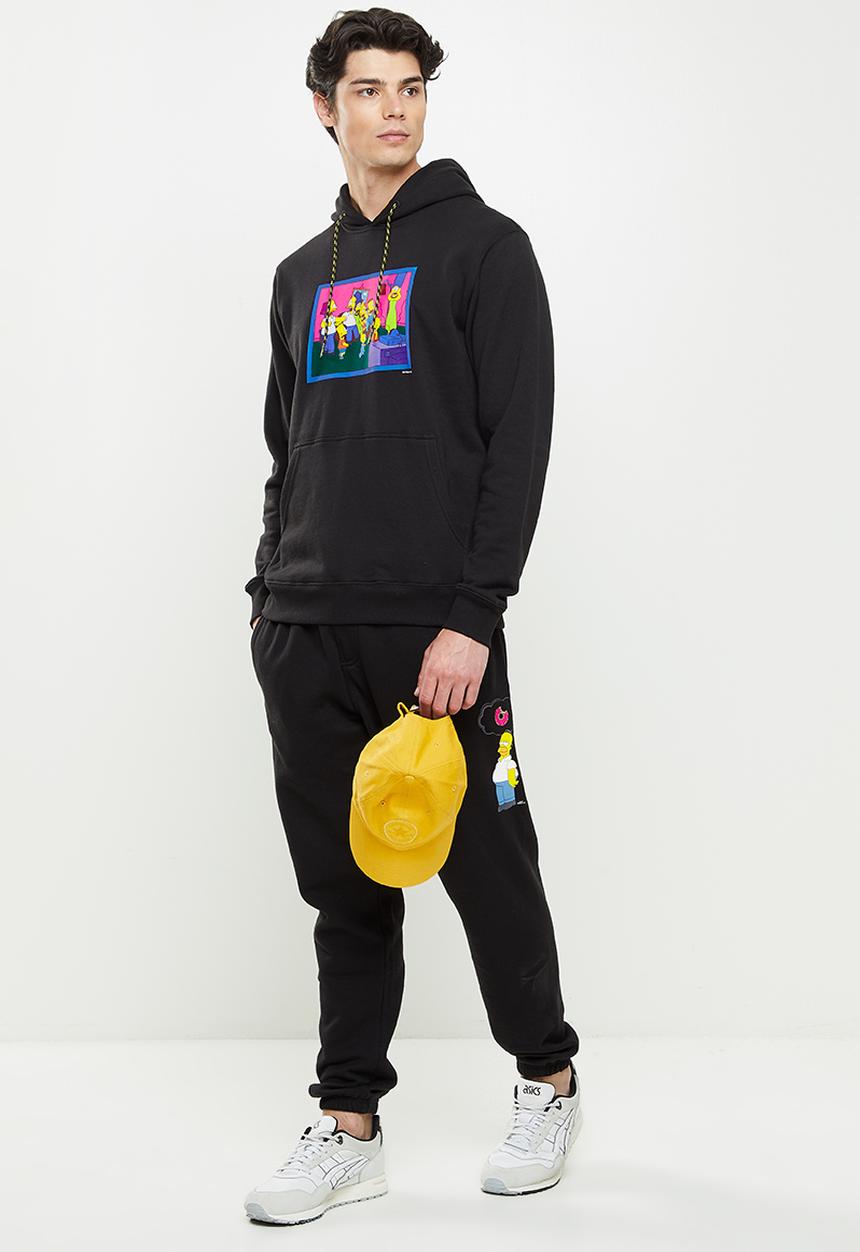 Billabong  - The Simpsons Couch Gag Pullover Hoodie - black