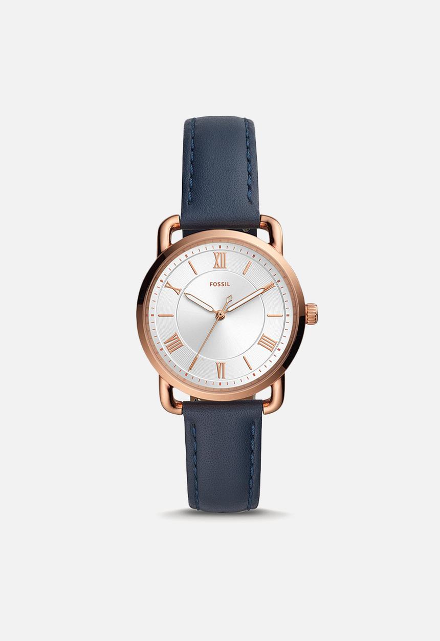 Fossil - Copeland dress - blue