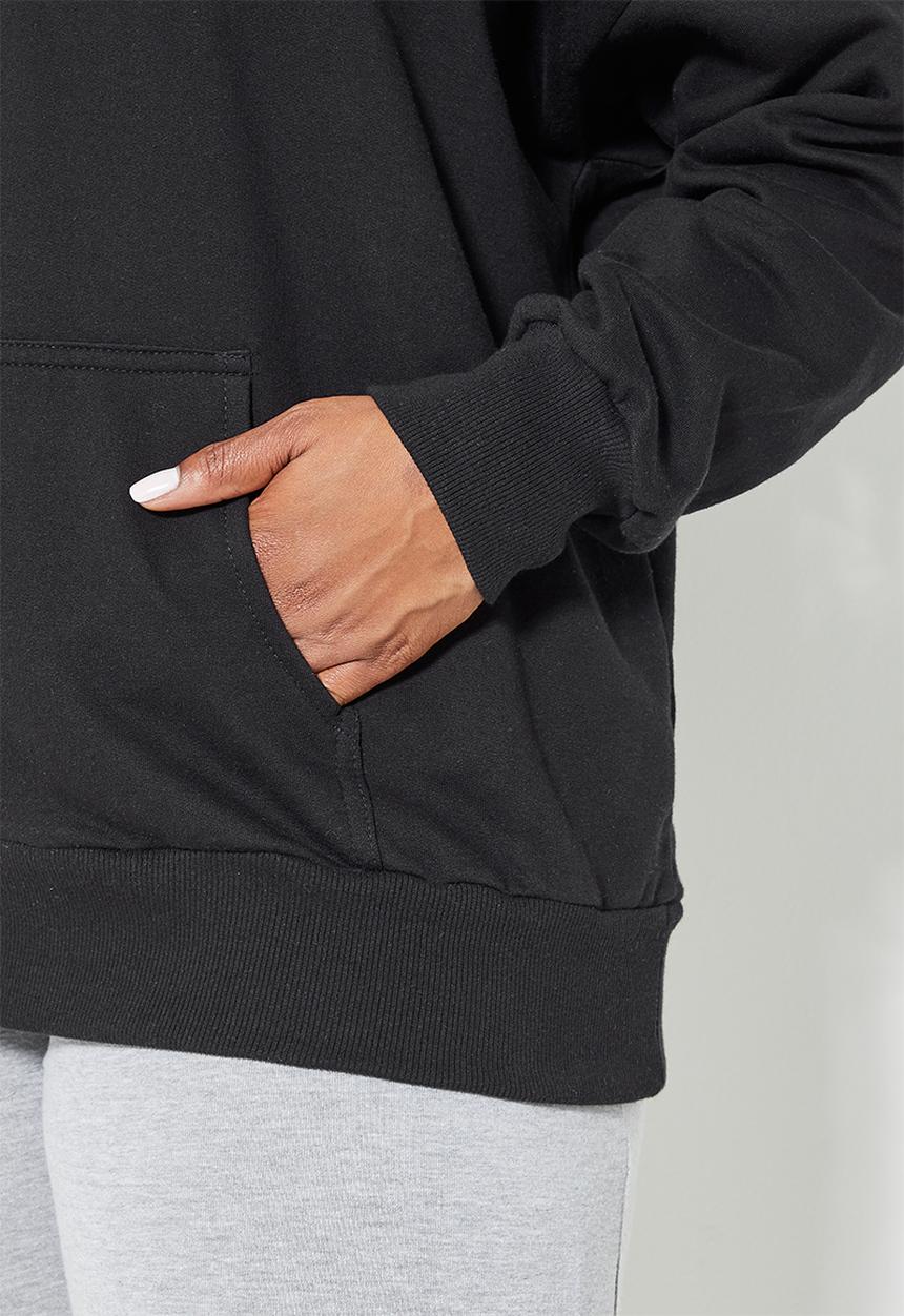 Superbalist - Regular hoodie - black
