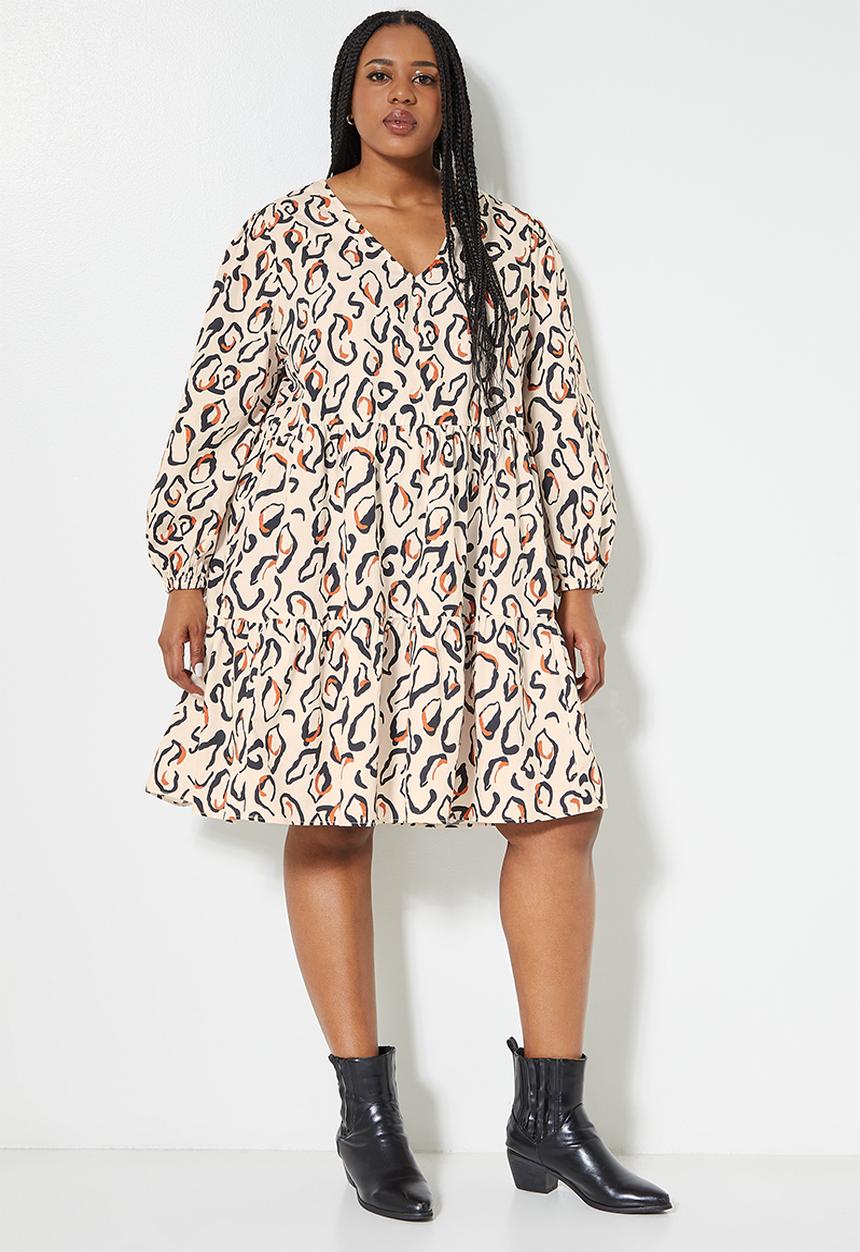 Superbalist - Short tiered dress - multi