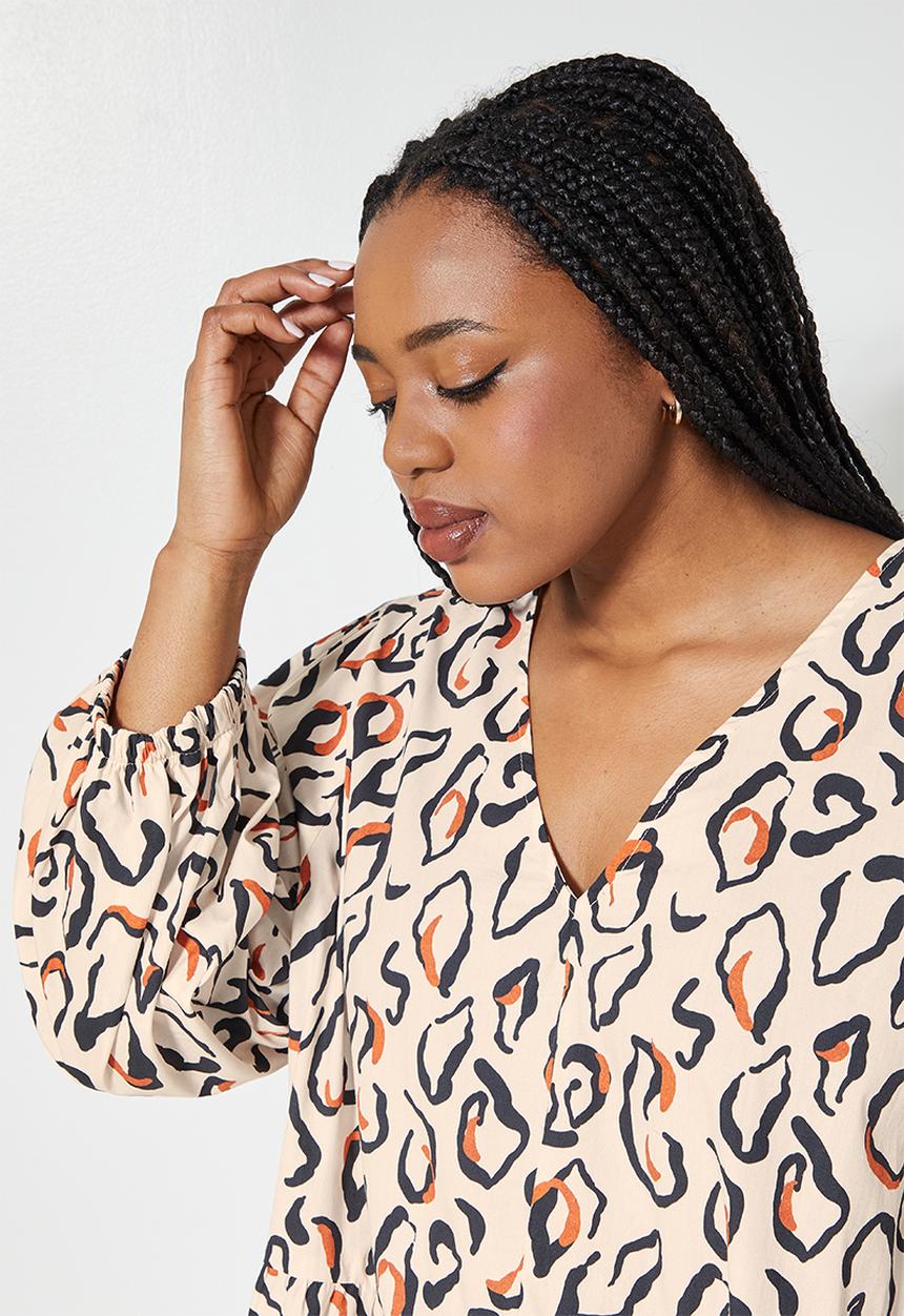 Superbalist - Short tiered dress - multi