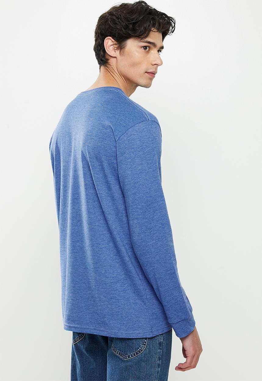 Quiksilver - Rear view long sleeve - classic blue