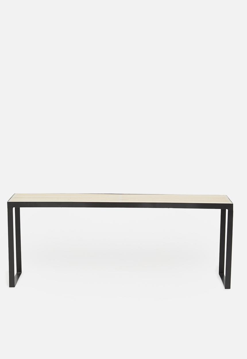 Native Decor - Avani slat bench - natural