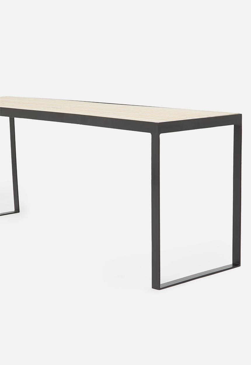 Native Decor - Avani slat bench - natural