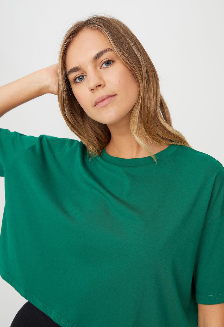 Cotton On - Relaxed active Recycled T-shirt - retro green