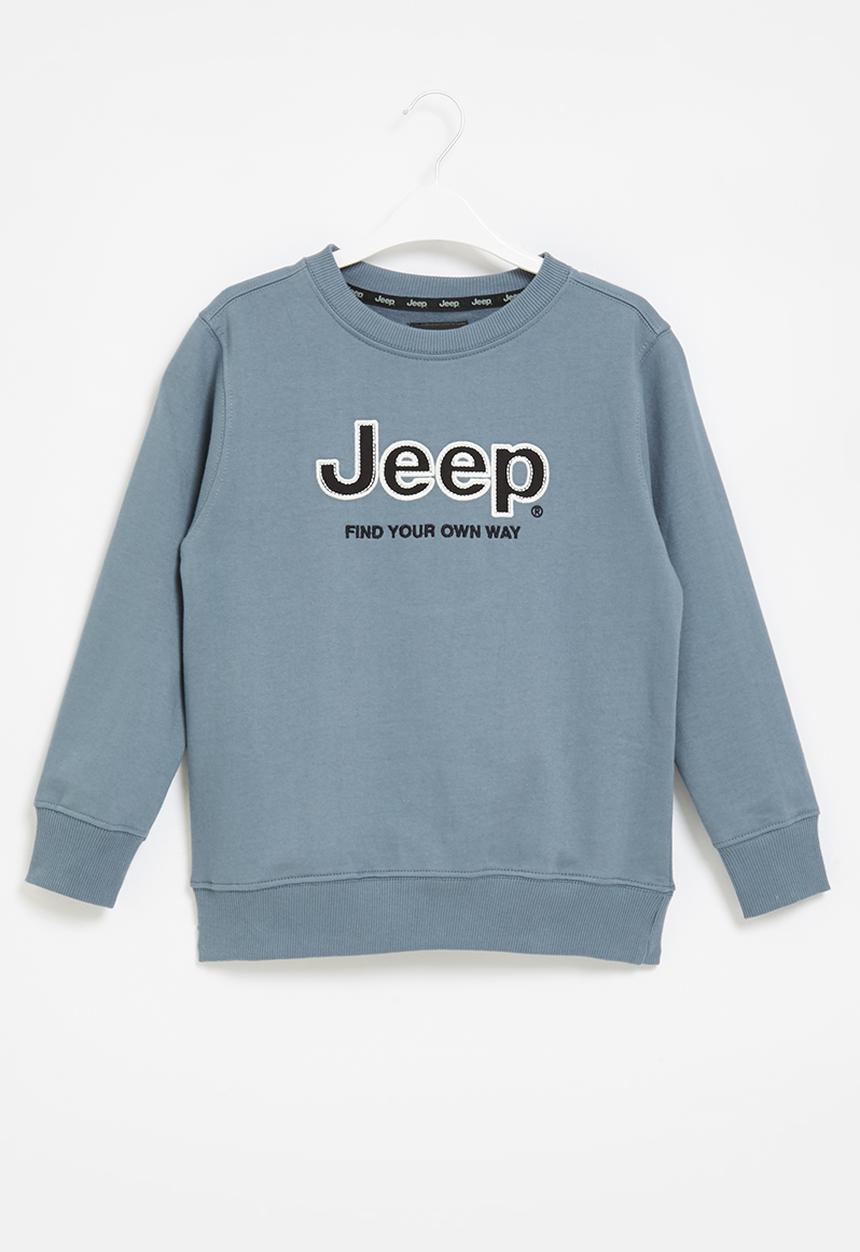 JEEP - Crew neck fleece - blue