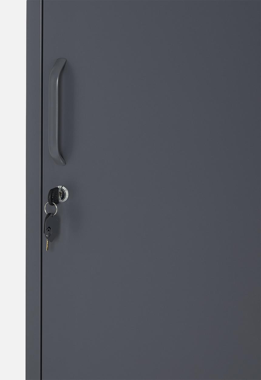 Popstrukt - Sugar Cube locker - carbon grey