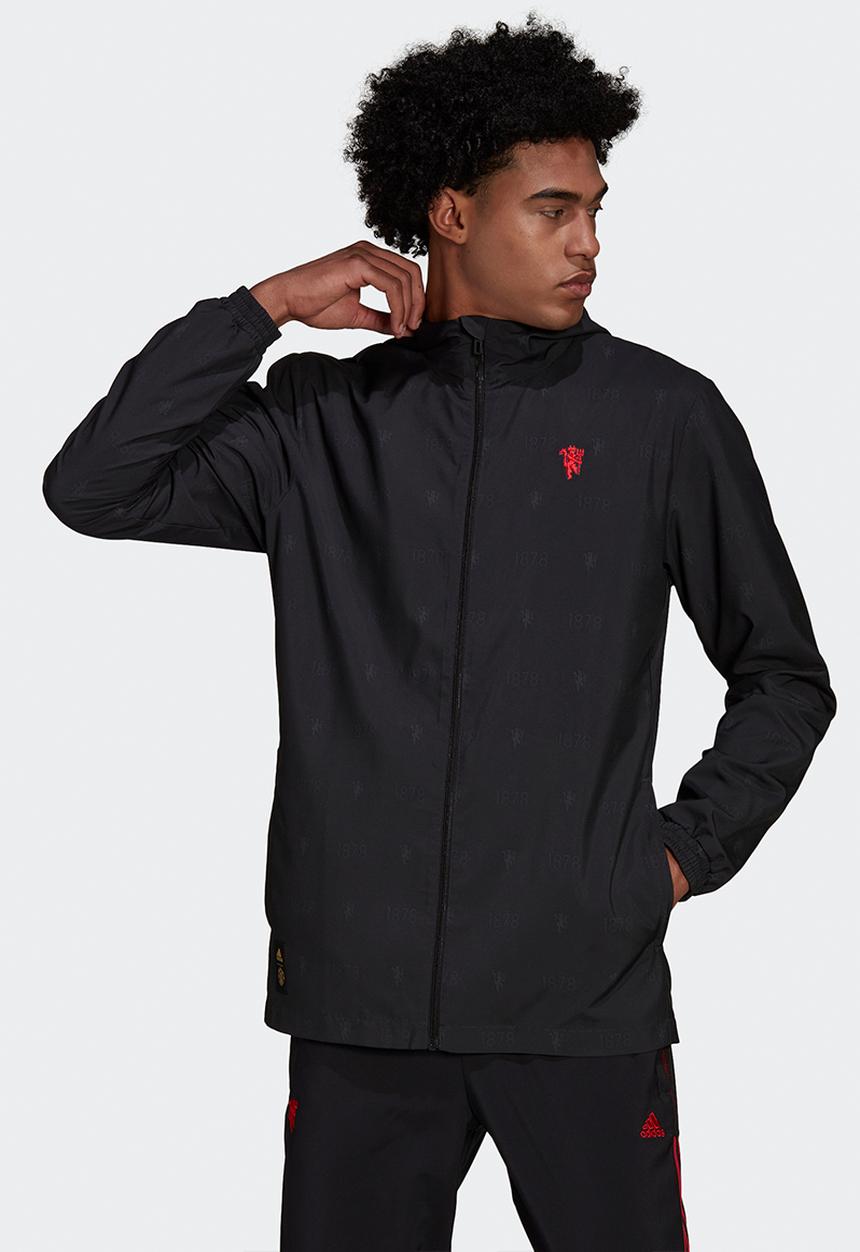 adidas Performance - Manchester United Windbreaker - Black