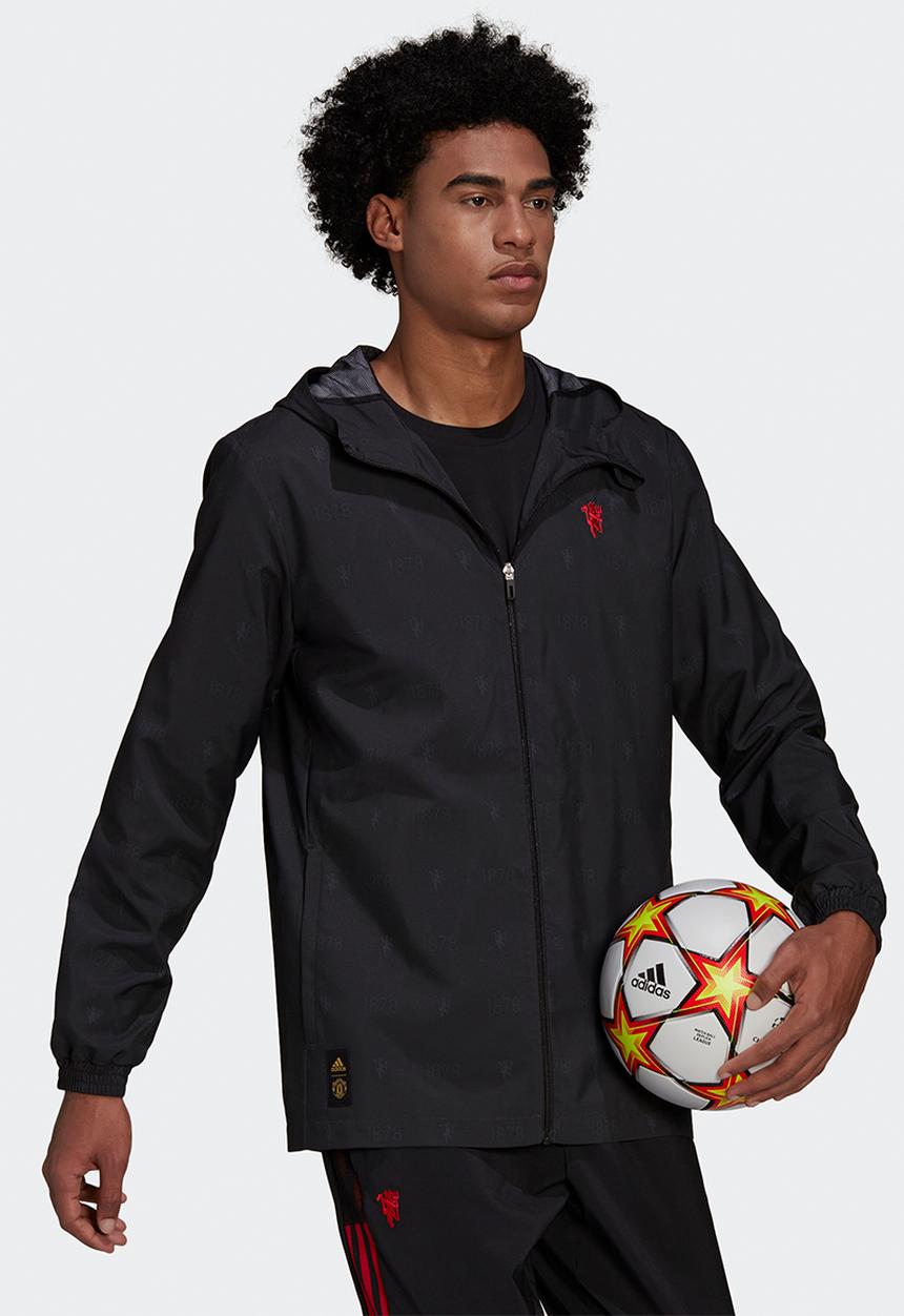 adidas Performance - Manchester United Windbreaker - Black