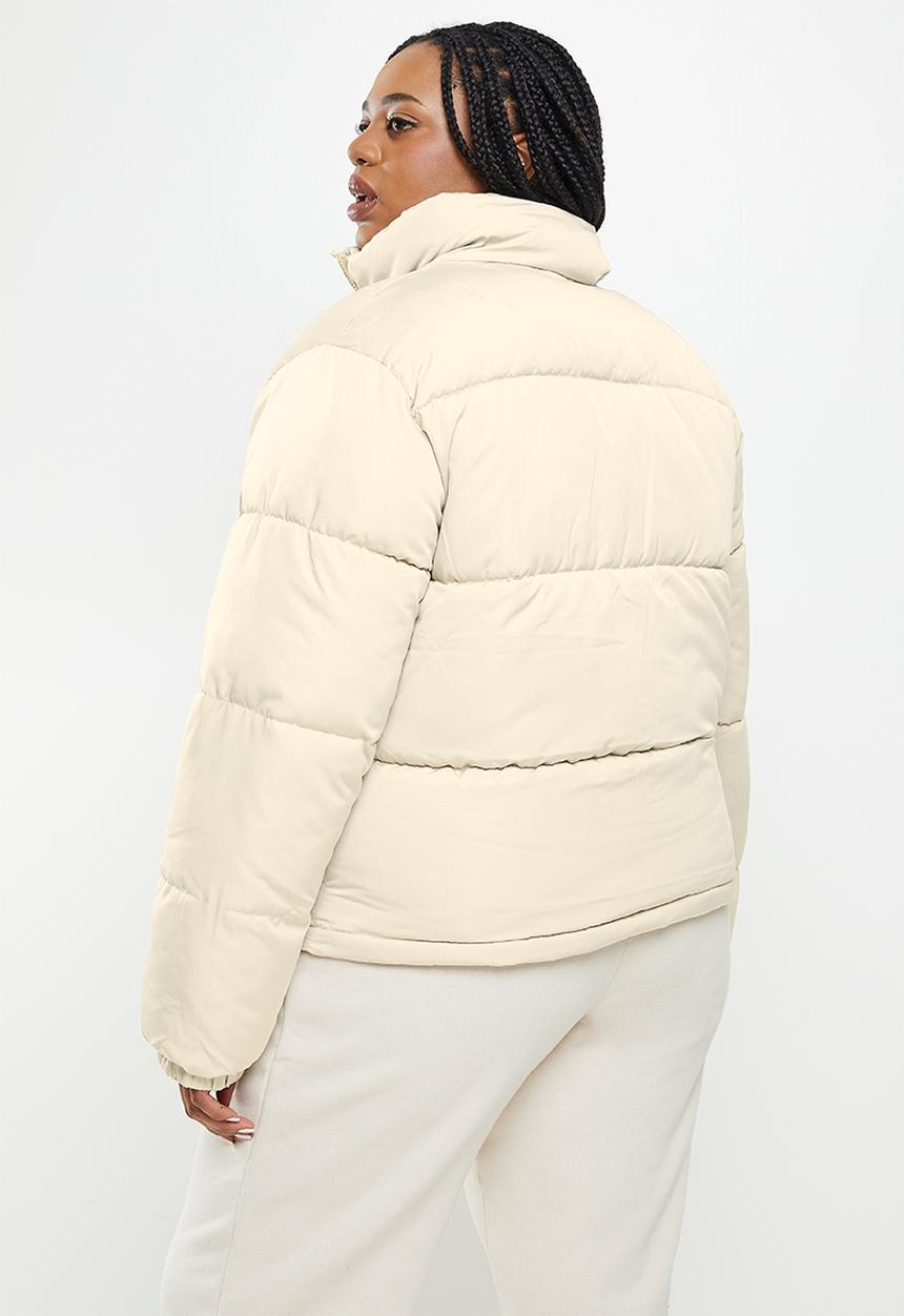 Cotton On - Curve recycled mother puffer jacket-sepia