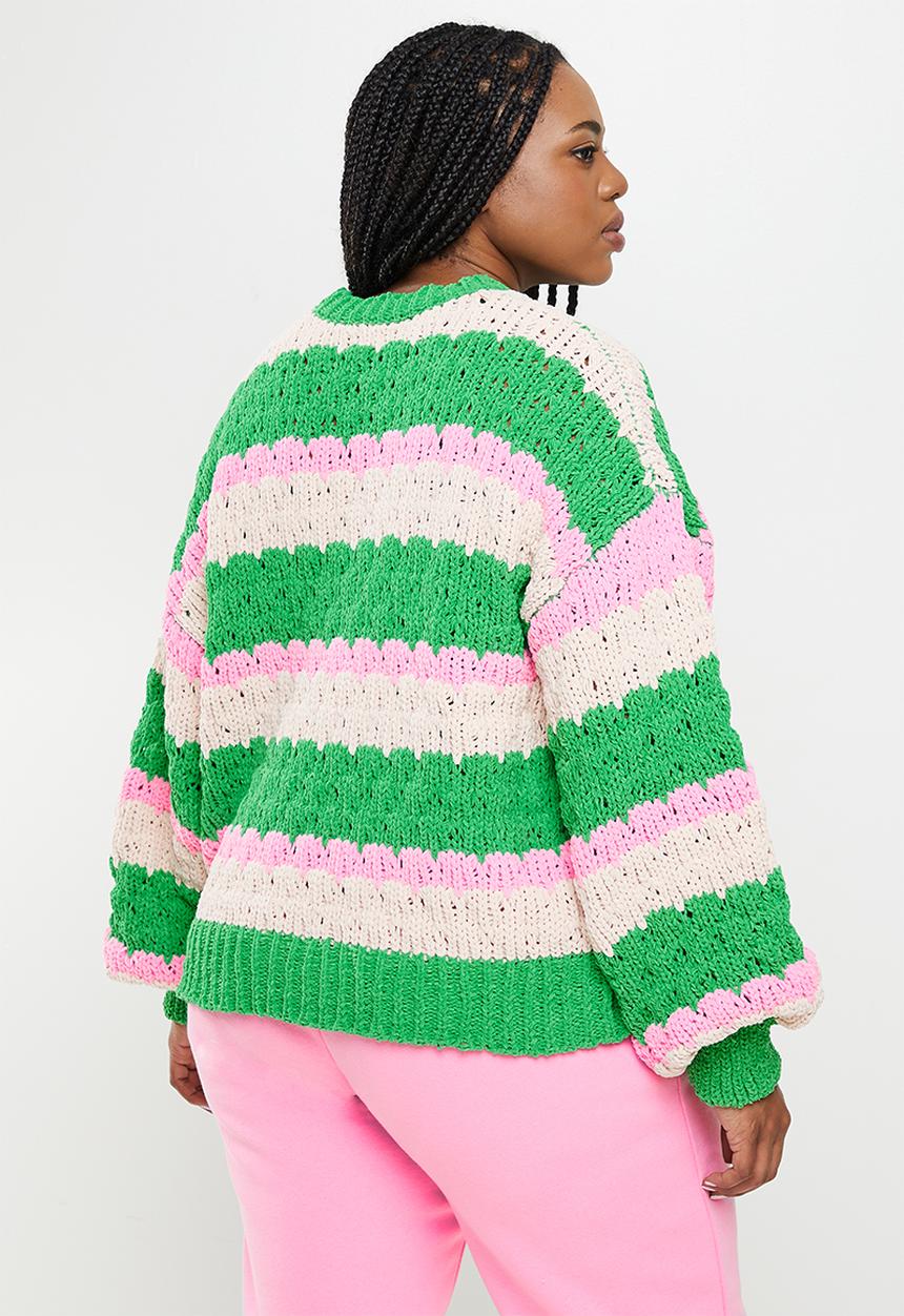 Cotton On - Curve bobble chunky pullover - multi 