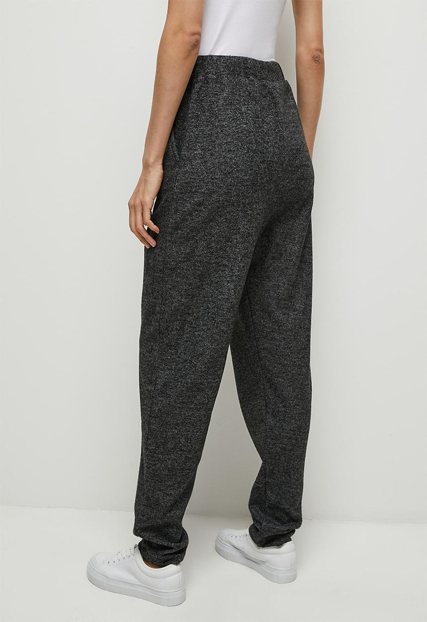edit - Pull on cosy harem - dark charcoal