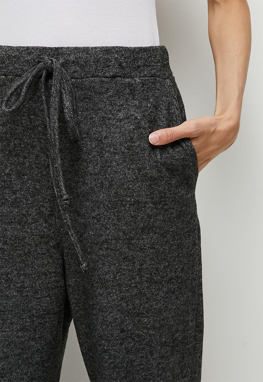 edit - Pull on cosy harem - dark charcoal