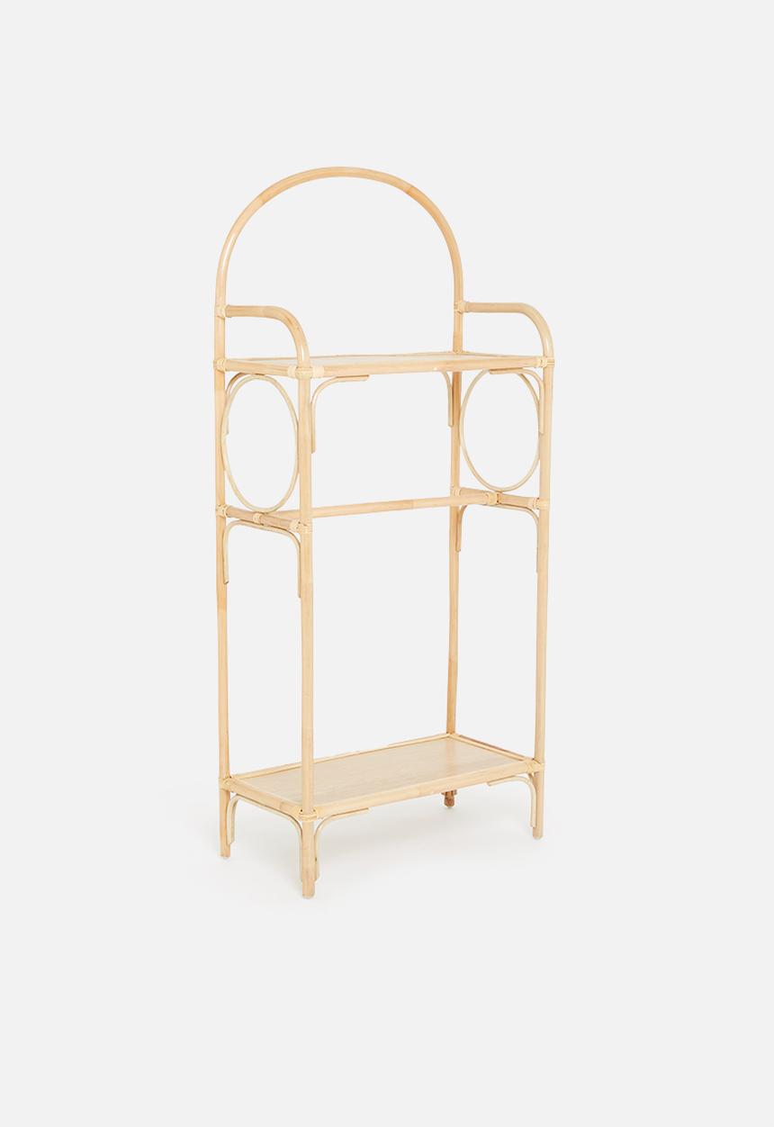 Sixth Floor - Rattan clothes shelf