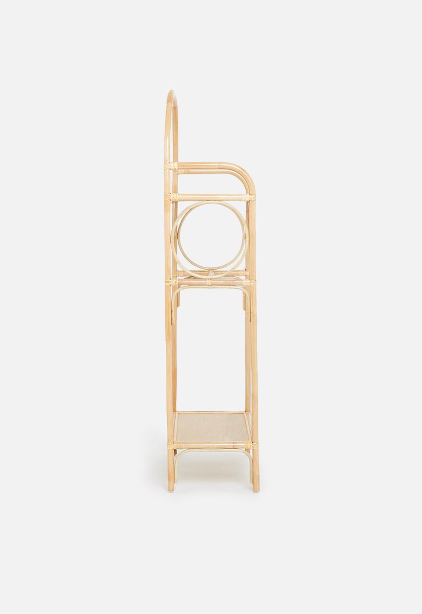 Sixth Floor - Rattan clothes shelf