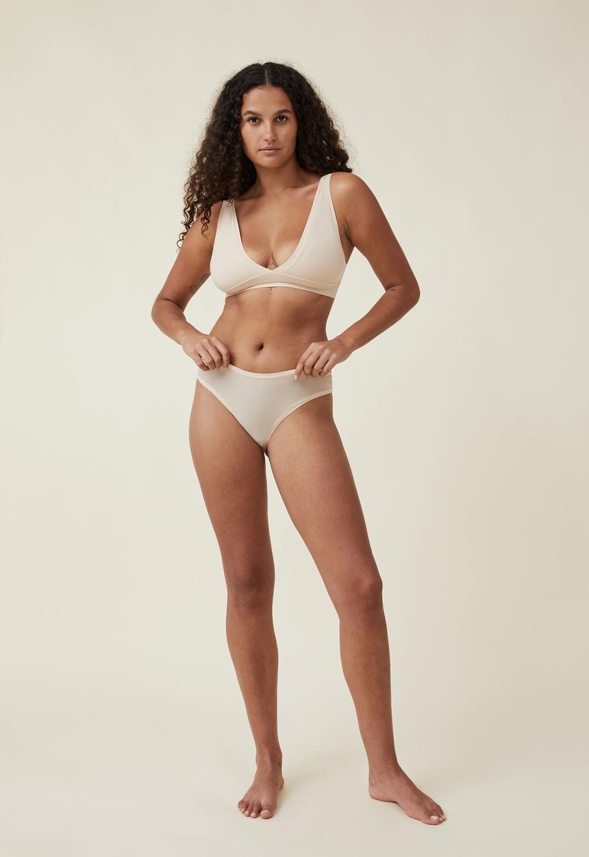 Cotton On - The flexi bikini brief - frappe