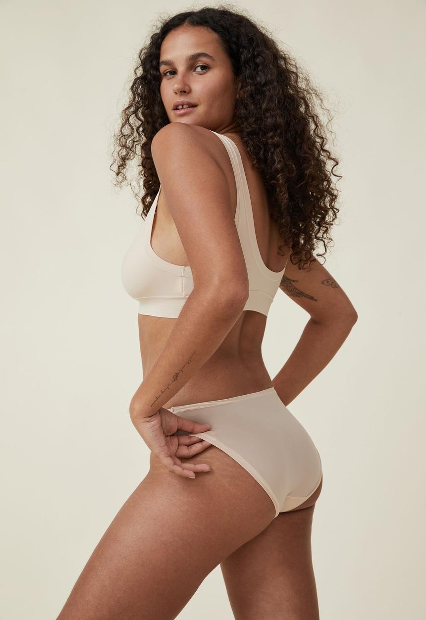Cotton On - The flexi bikini brief - frappe