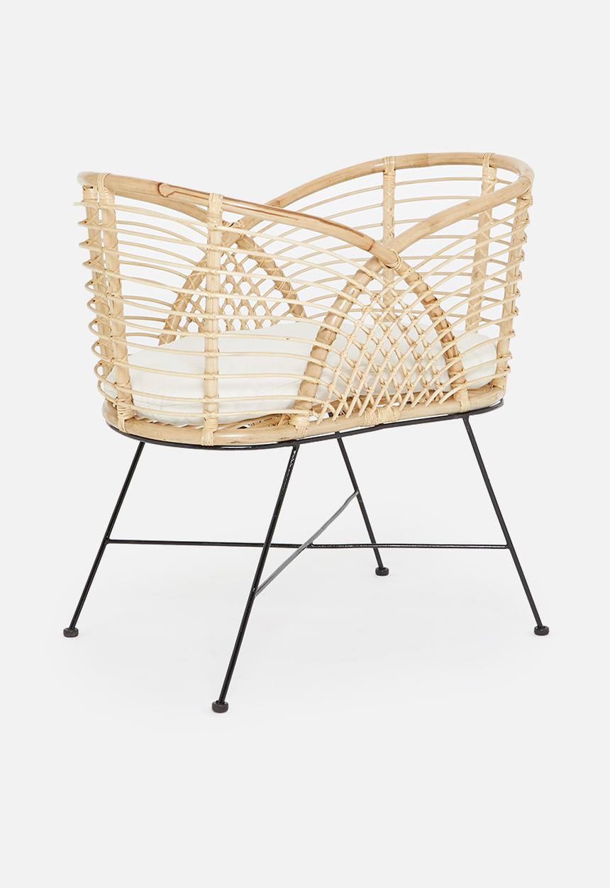 Sixth Floor - Mette Rattan crib- Natural