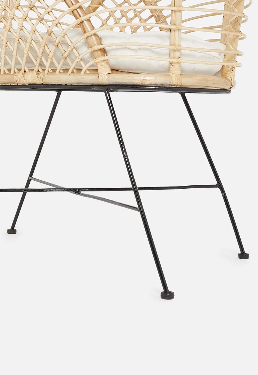 Sixth Floor - Mette Rattan crib- Natural