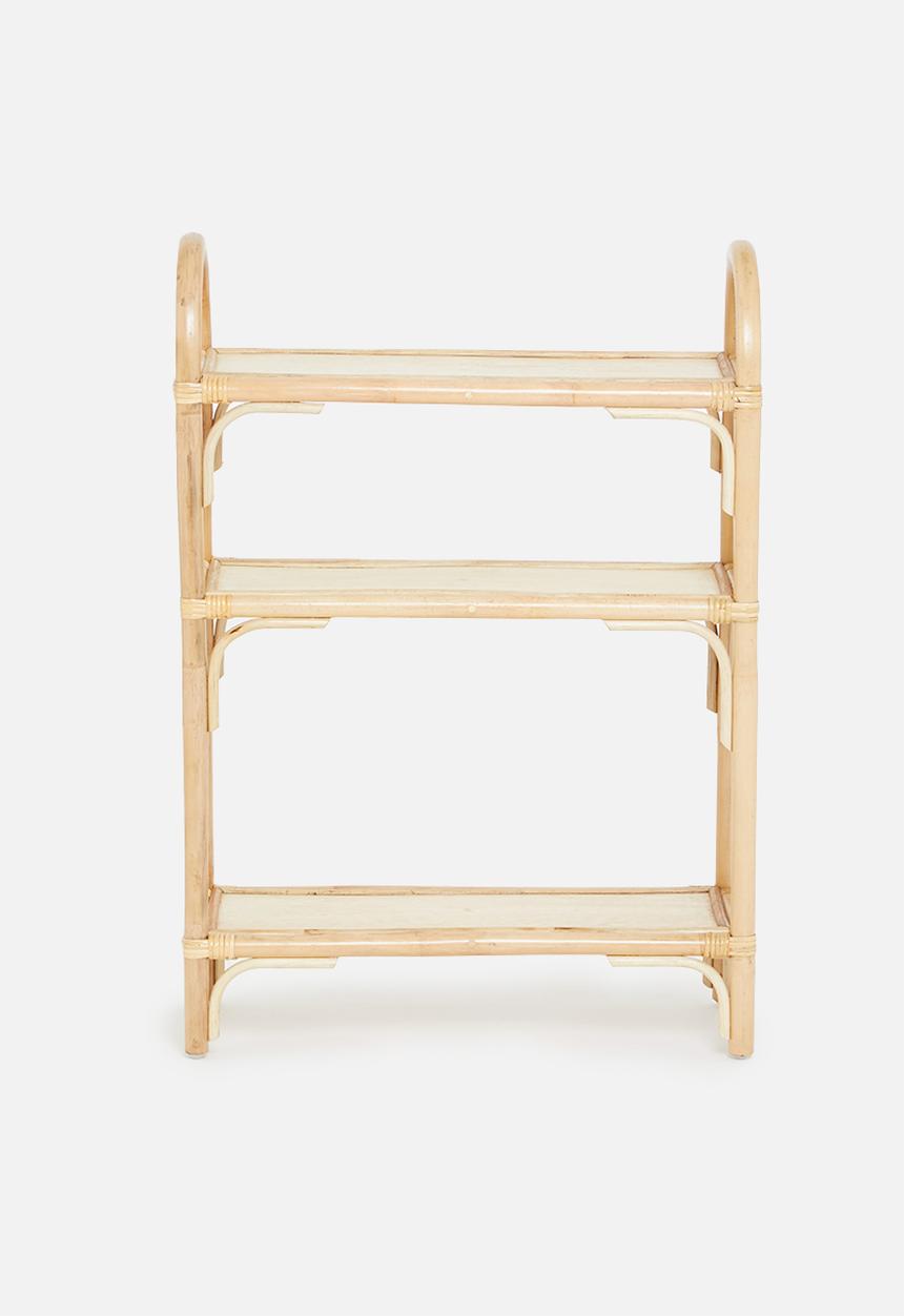 Sixth Floor - Rattan standing shelf