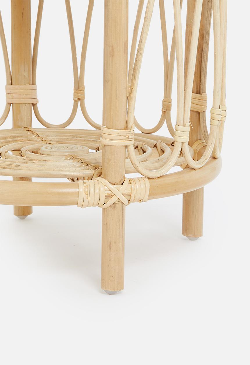 Sixth Floor - Rattan side table - natural