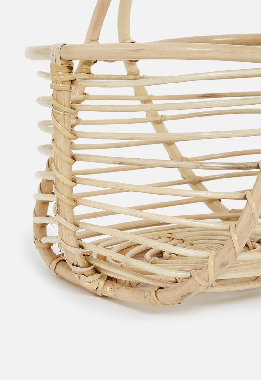 Sixth Floor - Ebbe Rattan toy basket- Natural