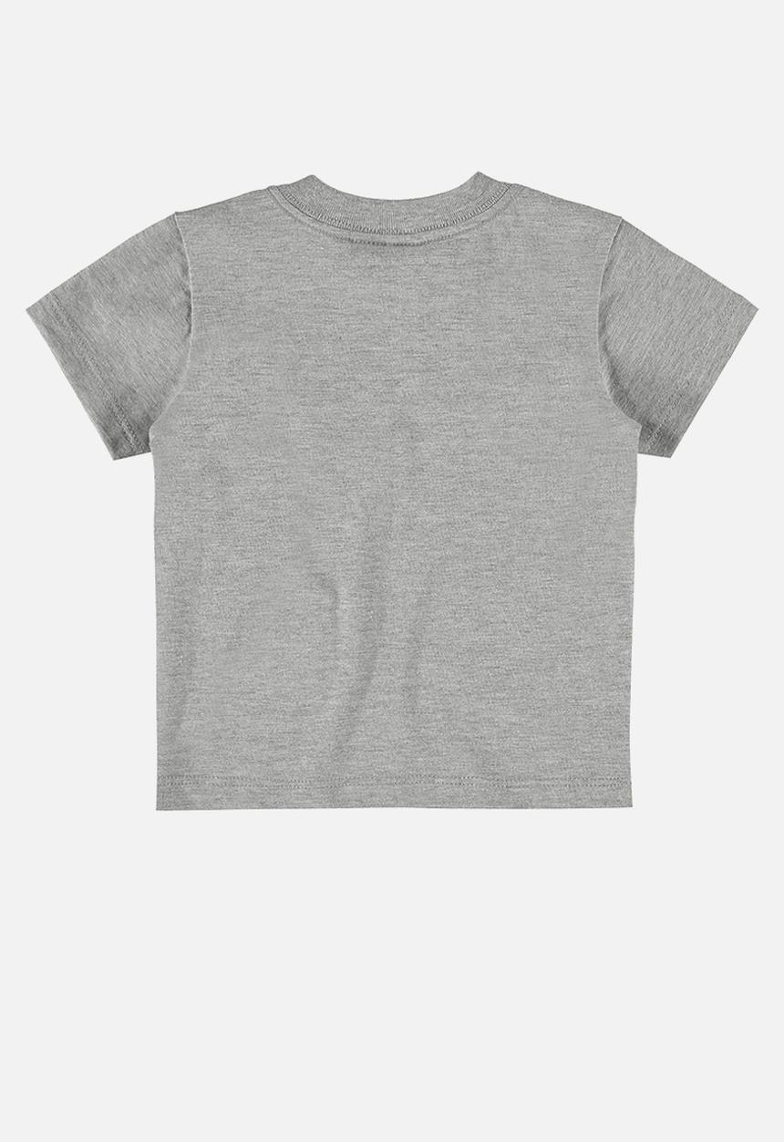 Quimby - T-shirt and sweat bermuda - grey