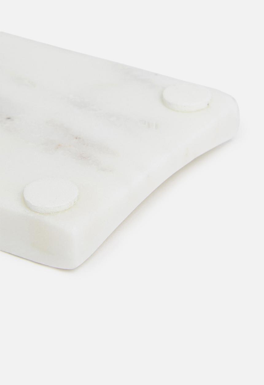 Sixth Floor - Marble rolling pin - white