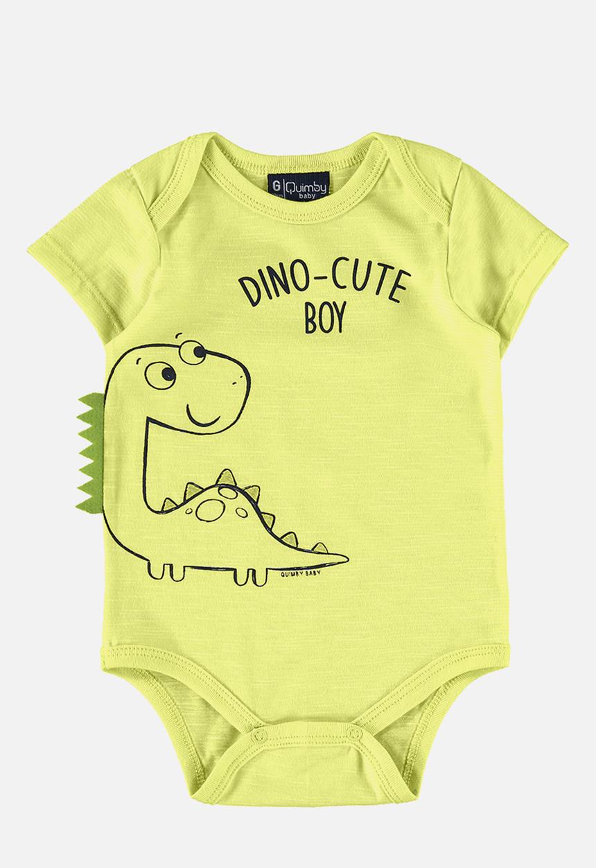 Quimby - Bodysuit, shorts and bib set - yellow