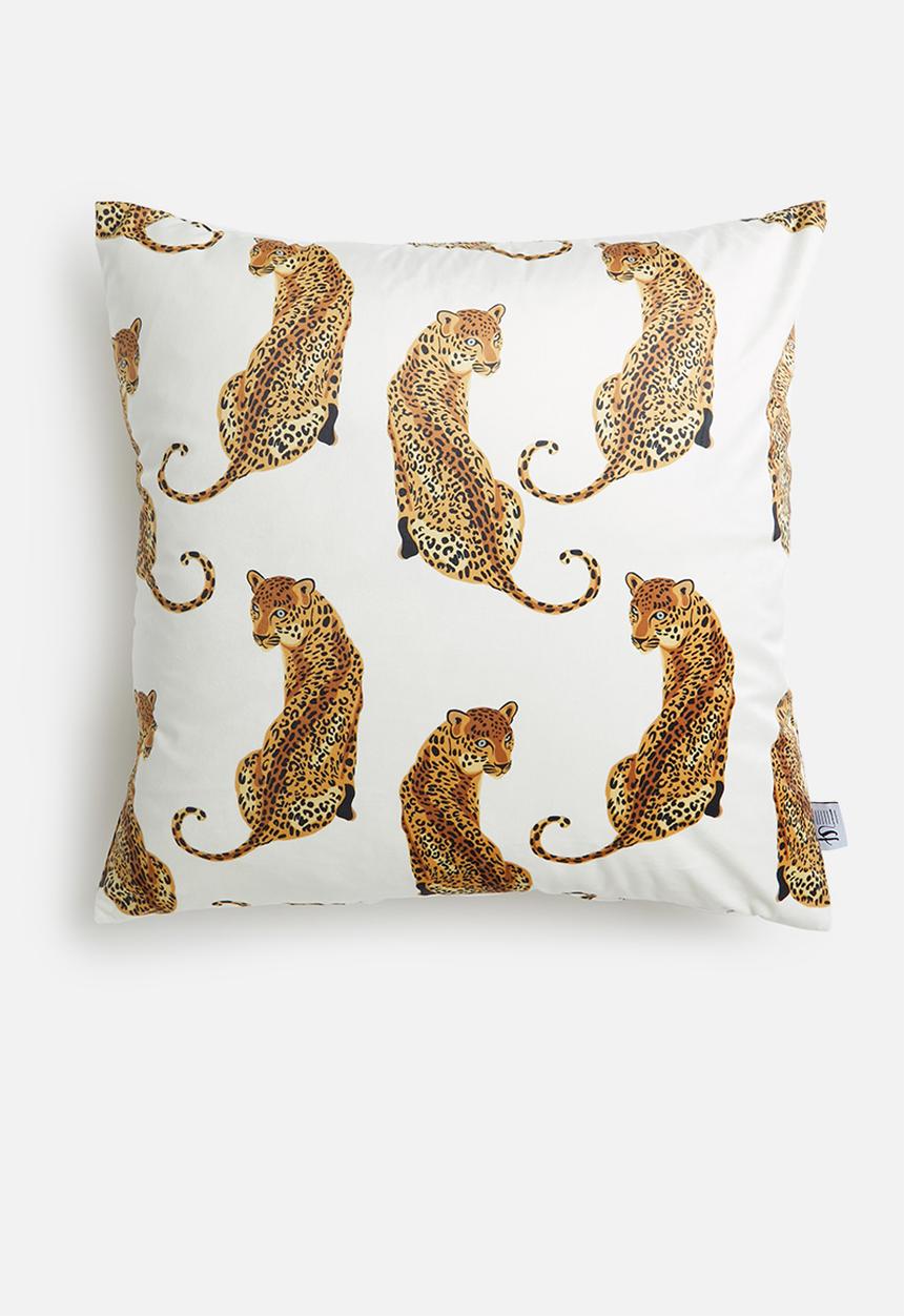 Sixth Floor - Shere velvet cushion cover - multi
