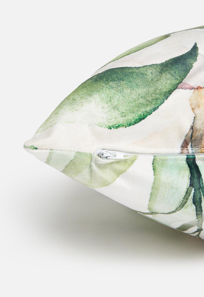 Sixth Floor - Lillypop velvet cushion cover - multi