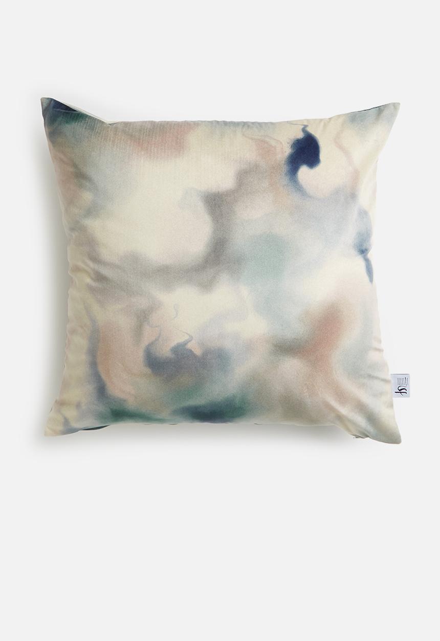 Sixth Floor - Karina velvet cushion cover-multi