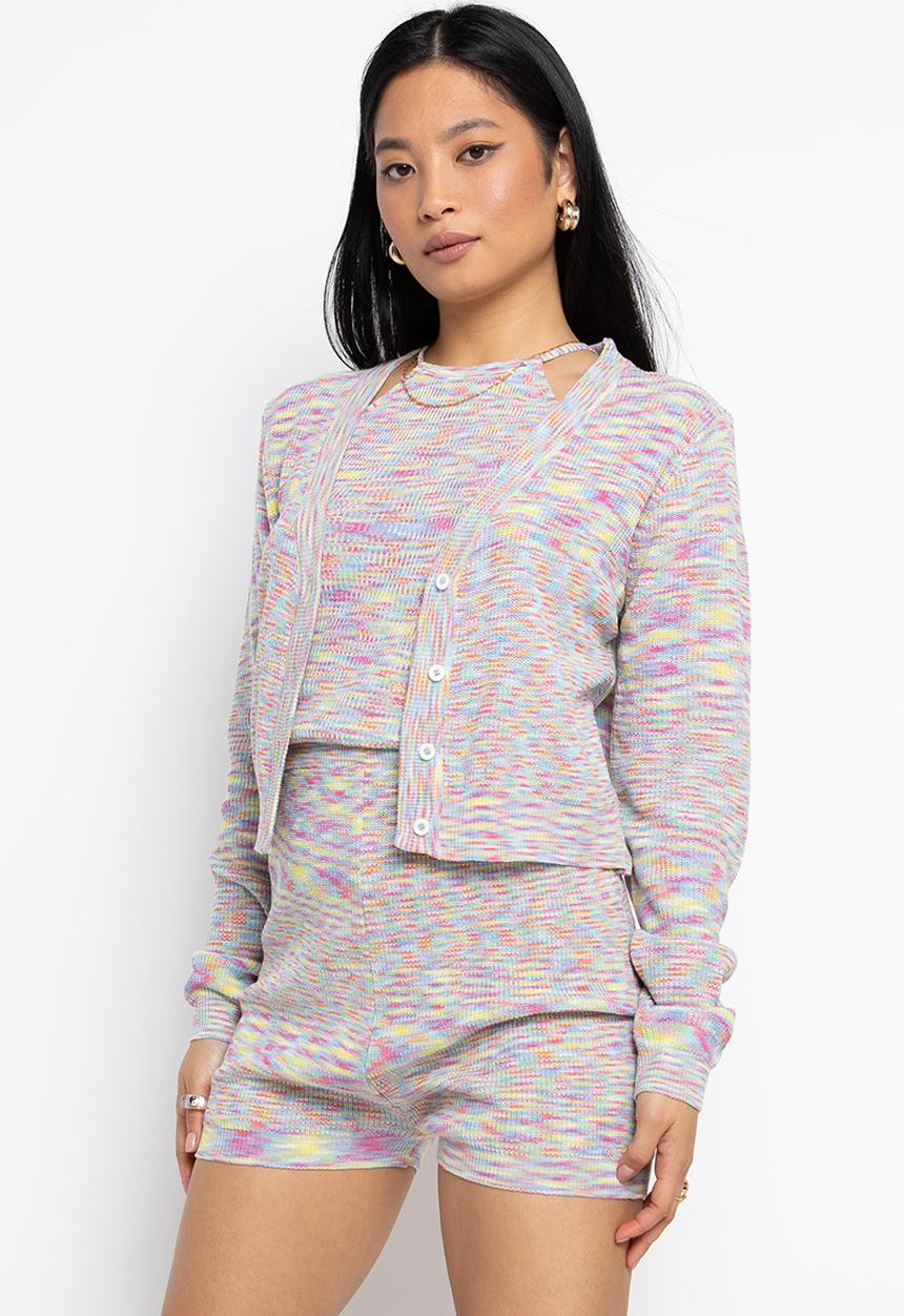 Daisy Street - Knit cardigan - pastel multi