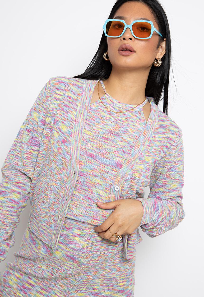 Daisy Street - Knit cardigan - pastel multi