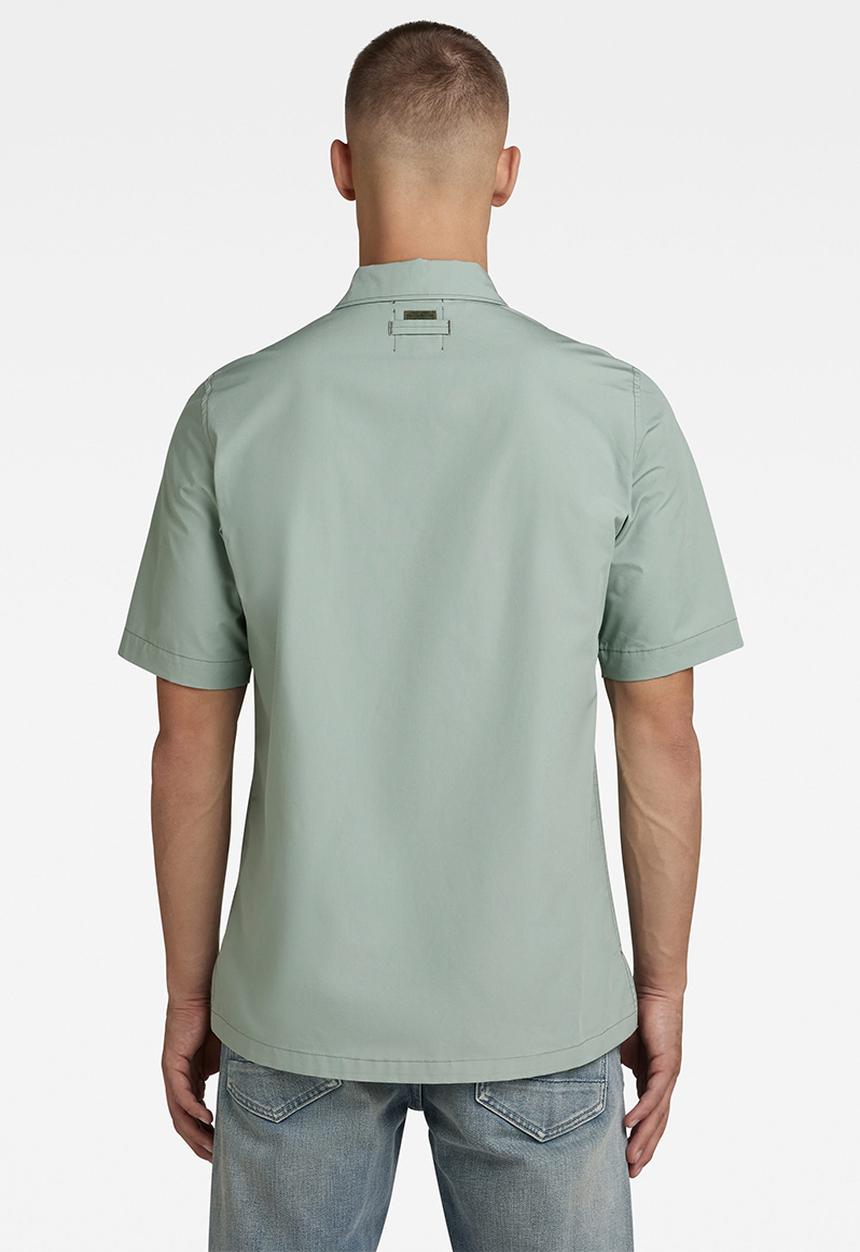 G-STAR - Hawaii commando shirt short sleeve - iceberg green