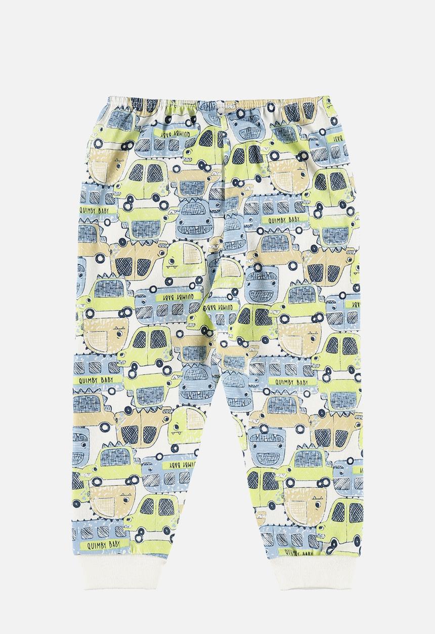 Quimby - Soft jersey cotton pants - off white