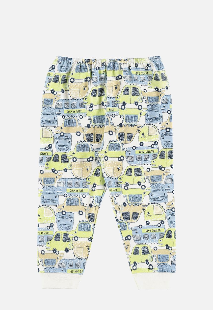 Quimby - Soft jersey cotton pants - off white