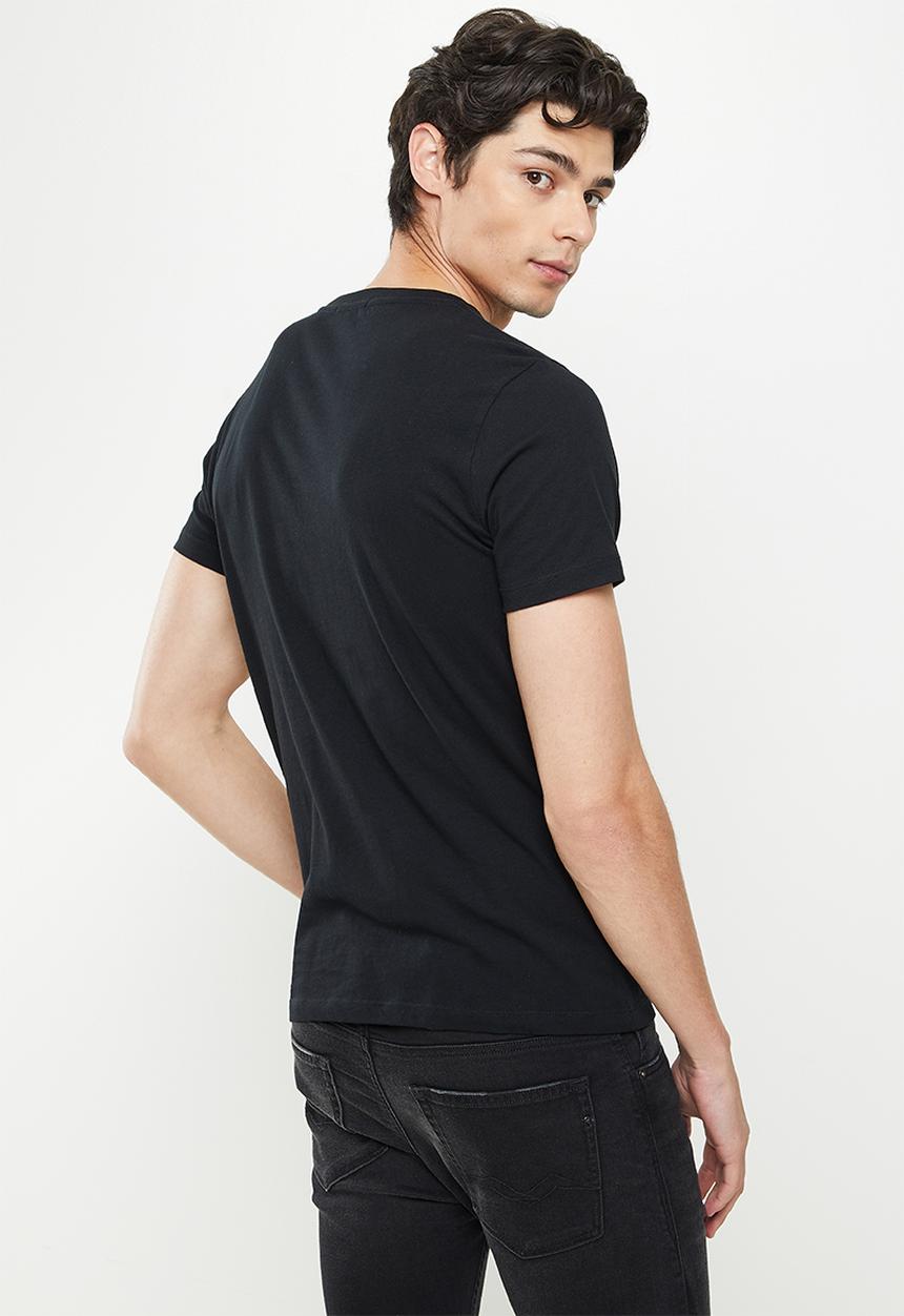 Replay - Replay service & parts tee - black