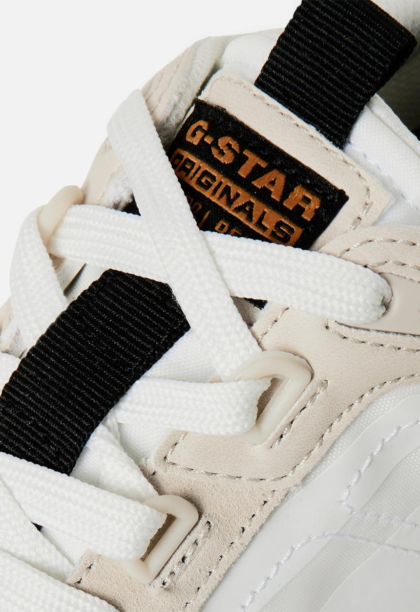 G-STAR - Theq run lgo mtc w - white