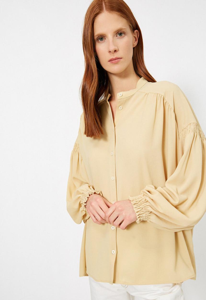 Koton - Long sleeve shirt - beige