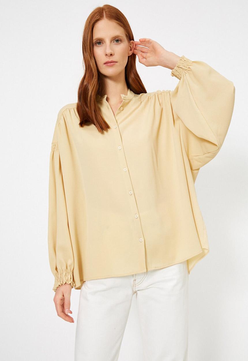 Koton - Long sleeve shirt - beige