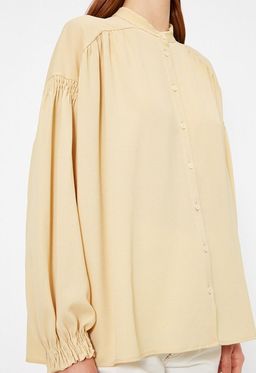 Koton - Long sleeve shirt - beige