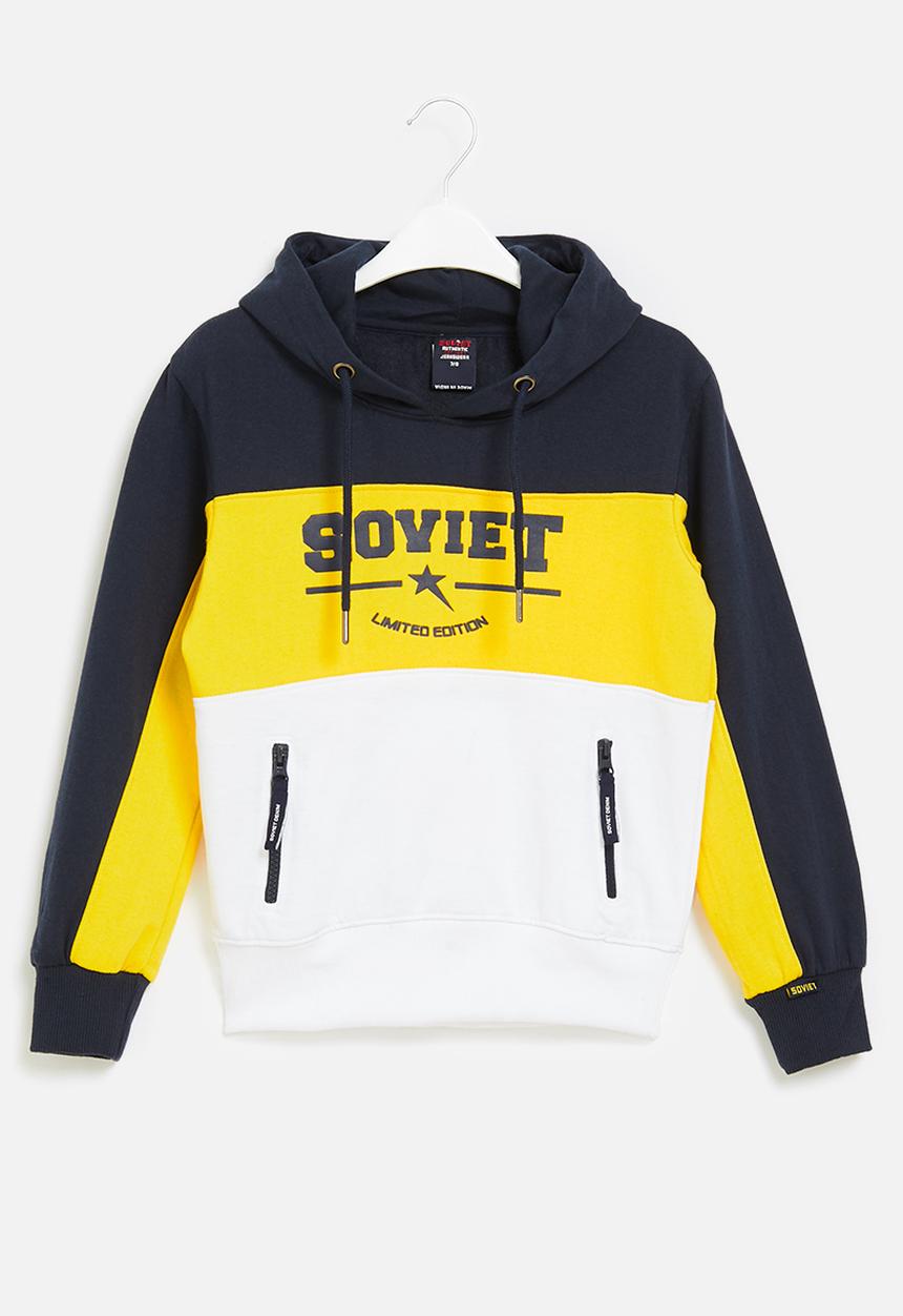 SOVIET - B mitch pull over fashion sweat top - new mustard