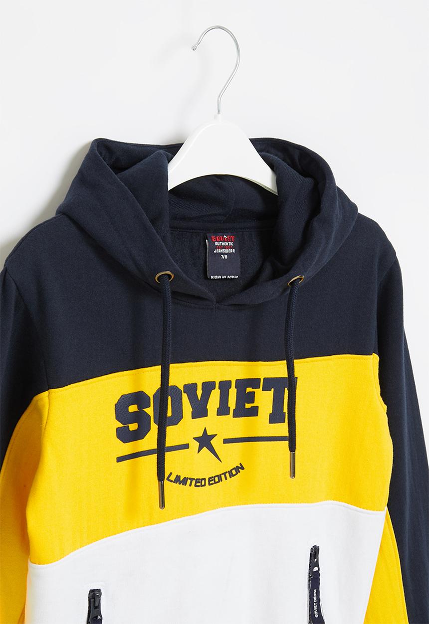 SOVIET - B mitch pull over fashion sweat top - new mustard