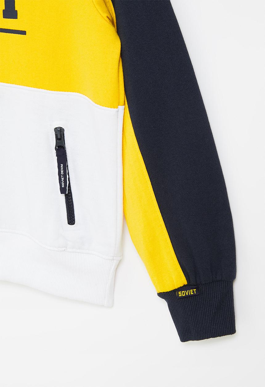 SOVIET - B mitch pull over fashion sweat top - new mustard