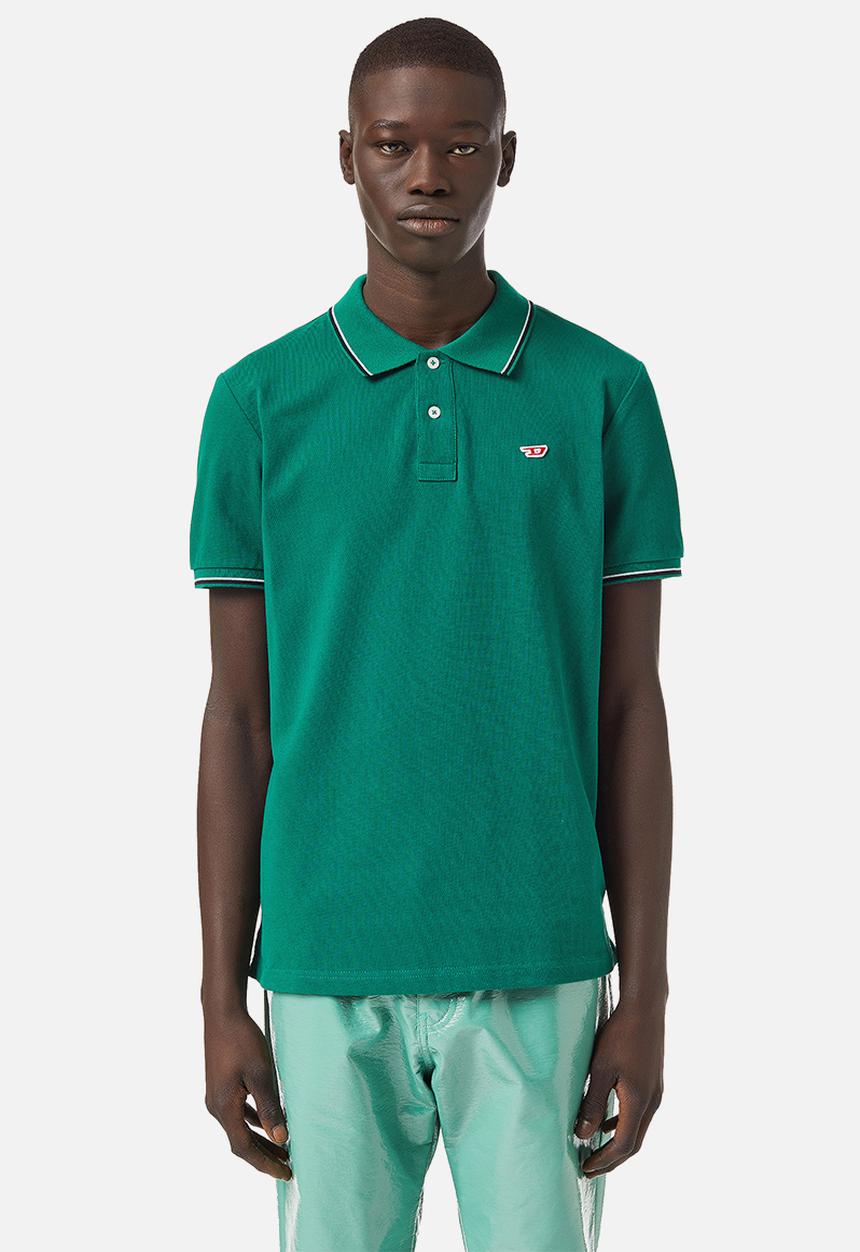 Diesel  - T-smith-d short sleeve golfer - green