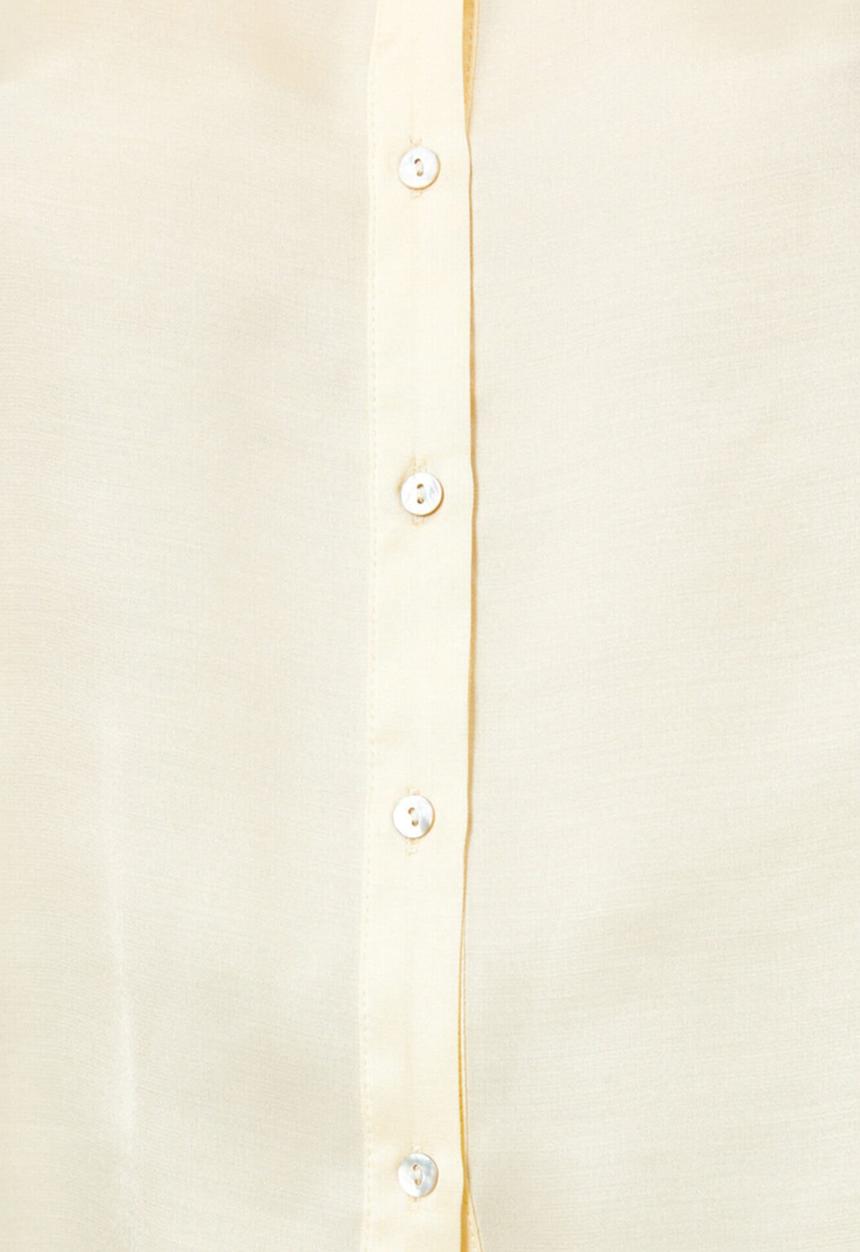 Koton - Classic long sleeve shirt - yellow