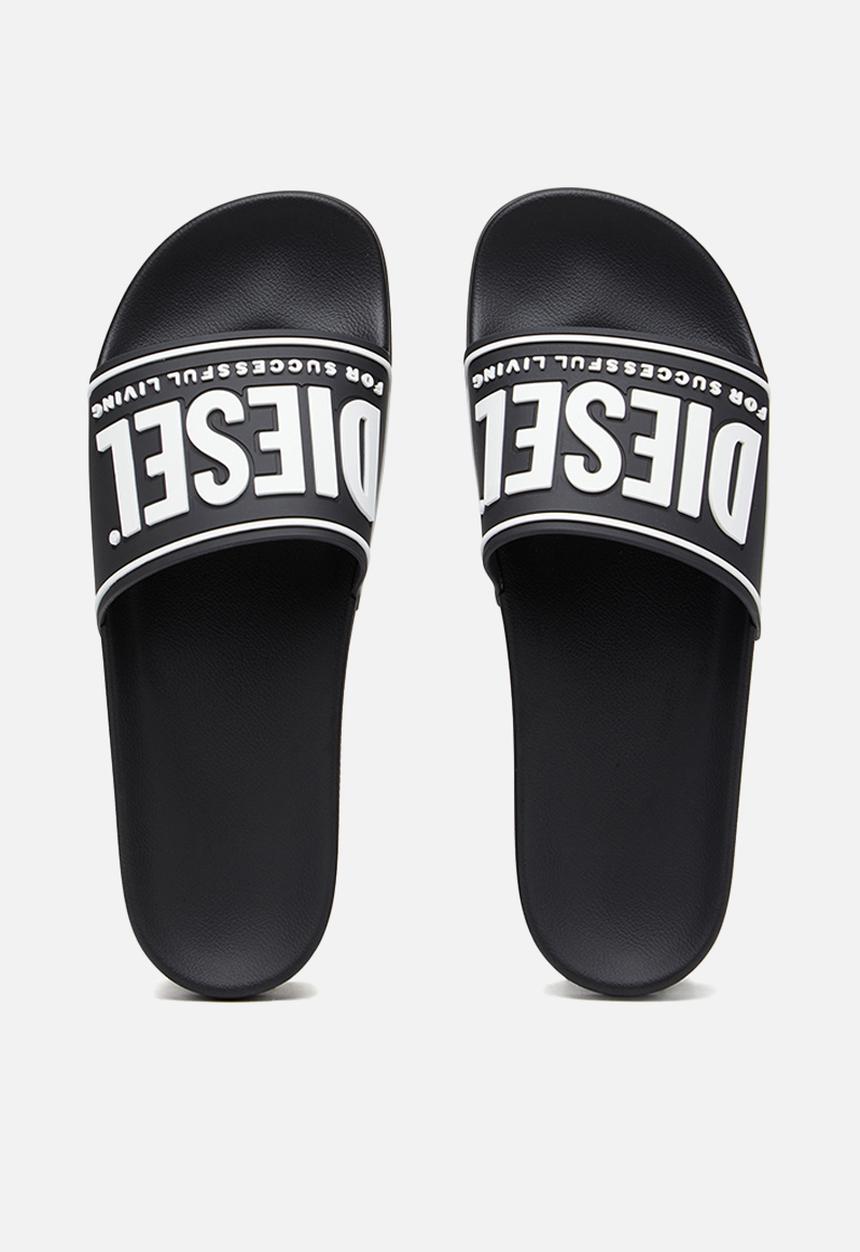 Diesel  - MAYEMI SA-MAYEMI CC SANDALS - BLACK/WHITE